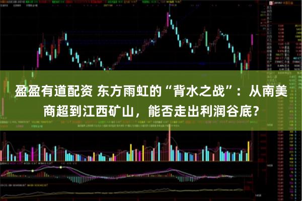 盈盈有道配资 东方雨虹的“背水之战”：从南美商超到江西矿山，能否走出利润谷底？
